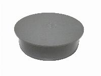 Wavin Lijmdop / Kap spie-eind, PVC, 29mm lengte, 50mm (lijmmof) grijs 3105105000