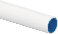 Uponor Uni Pipe PLUS meerlagenbuis glad, ?20x2.25mm, 5 lagen, aluminium, PE-RT II, flexibel, afgedopt, buis wit, 5m