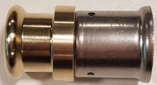 Henco rechte koppeling, doorverbinder 16 x 12mm geschikt voor M-, V- en SA-profiel (pers x CU-pers)