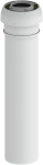 Burgerhout EasySafe, concentrische buizen, kunststof/kunststof, 60/100mm, dikte 2.2mm, lengte/werkend 500x445mm, wit, RAL9016