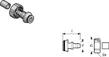 Uponor Vario, fitting, recht, 3-delig, hoek 0?, aansluiting 1: 9.9mm knelring, aansluiting 2: 9.9mm euroconus