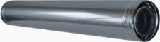 Metaloterm US concentrische buizen, RVS/RVS 100 concentrisch buis lengte 100 cm. diameter 100mm